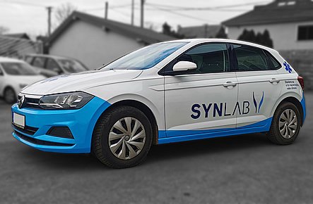 Vehicle advertising wrap